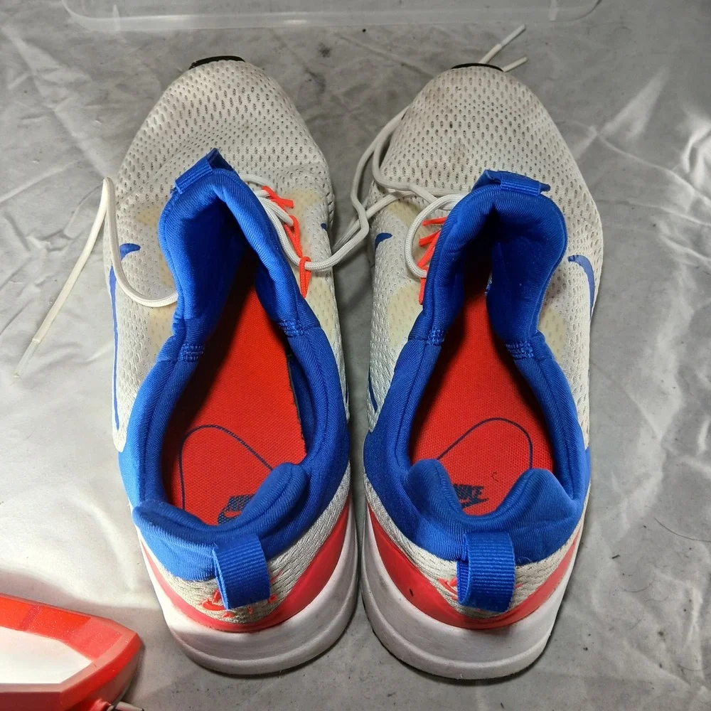 Nike Air Max Motion 2 Mens Shoes White Blue Orange Athletic‎ Sneakers Size 8